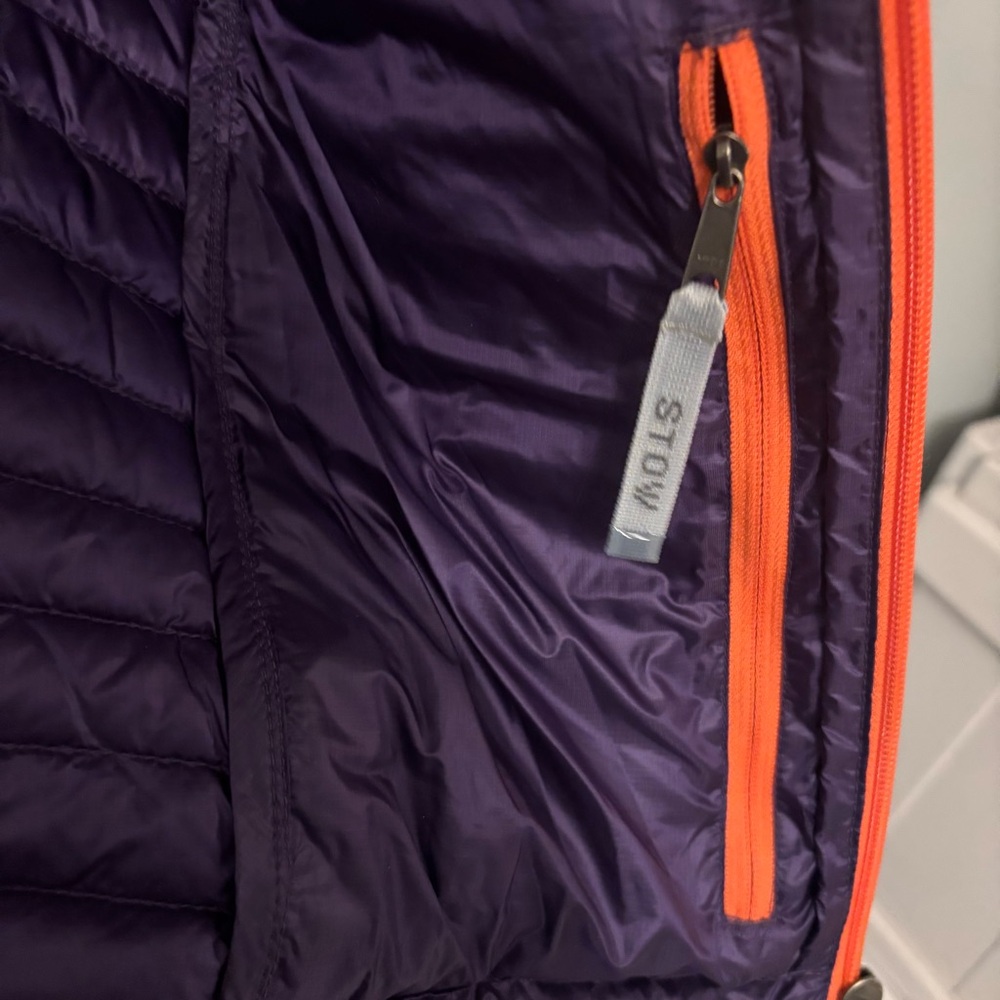 L.L. Bean Deep Purple Puffer Vest - Picture 8 of 13